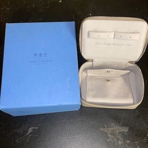 SMYTHSON ON BOND ST GRET JEWELRY BOX
